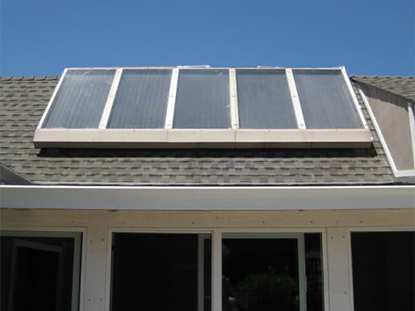 Home Solar Installation Residential solar panels installed on home roof providing clean energy