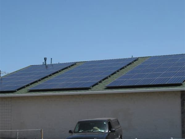 Residential Solar Panels Connected to Utility Grid Residential solar panels connected to utility grid for energy savings